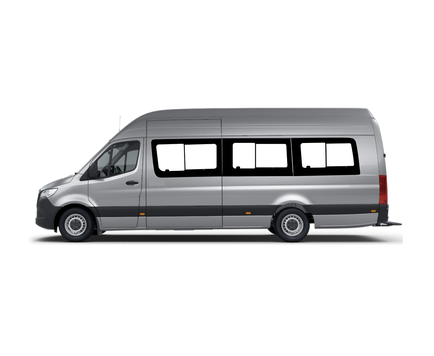 MERCEDES SPRINTER – VW CRAFTER EXTRA LONG VEHICLE SIDE WINDOWS