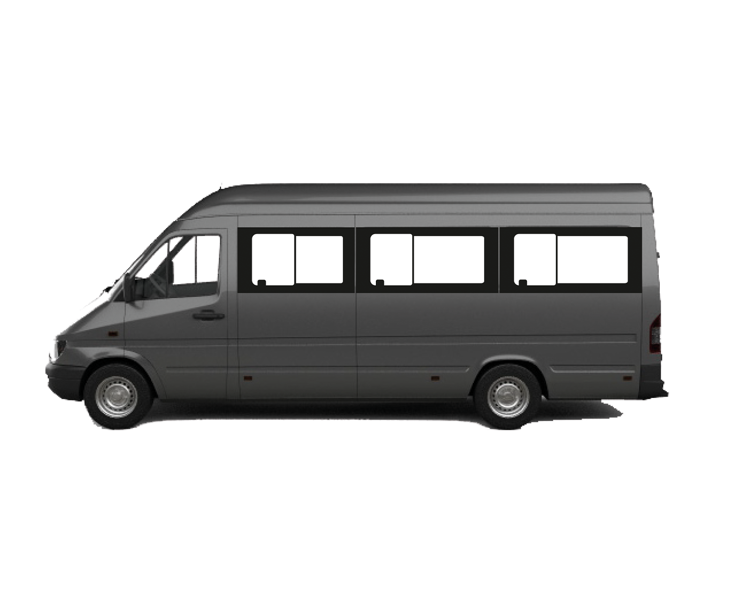 OLD MODEL MERCEDES SPRINTER 68 SİZE MODEL VEHICLE SIDE WINDOWS