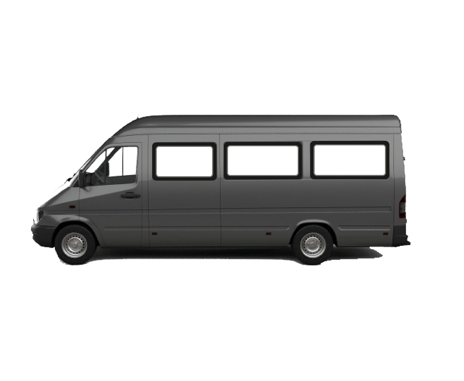 OLD MODEL MERCEDES SPRINTER RUBBER SEAL MODEL VEHICLE SIDE WINDOWS